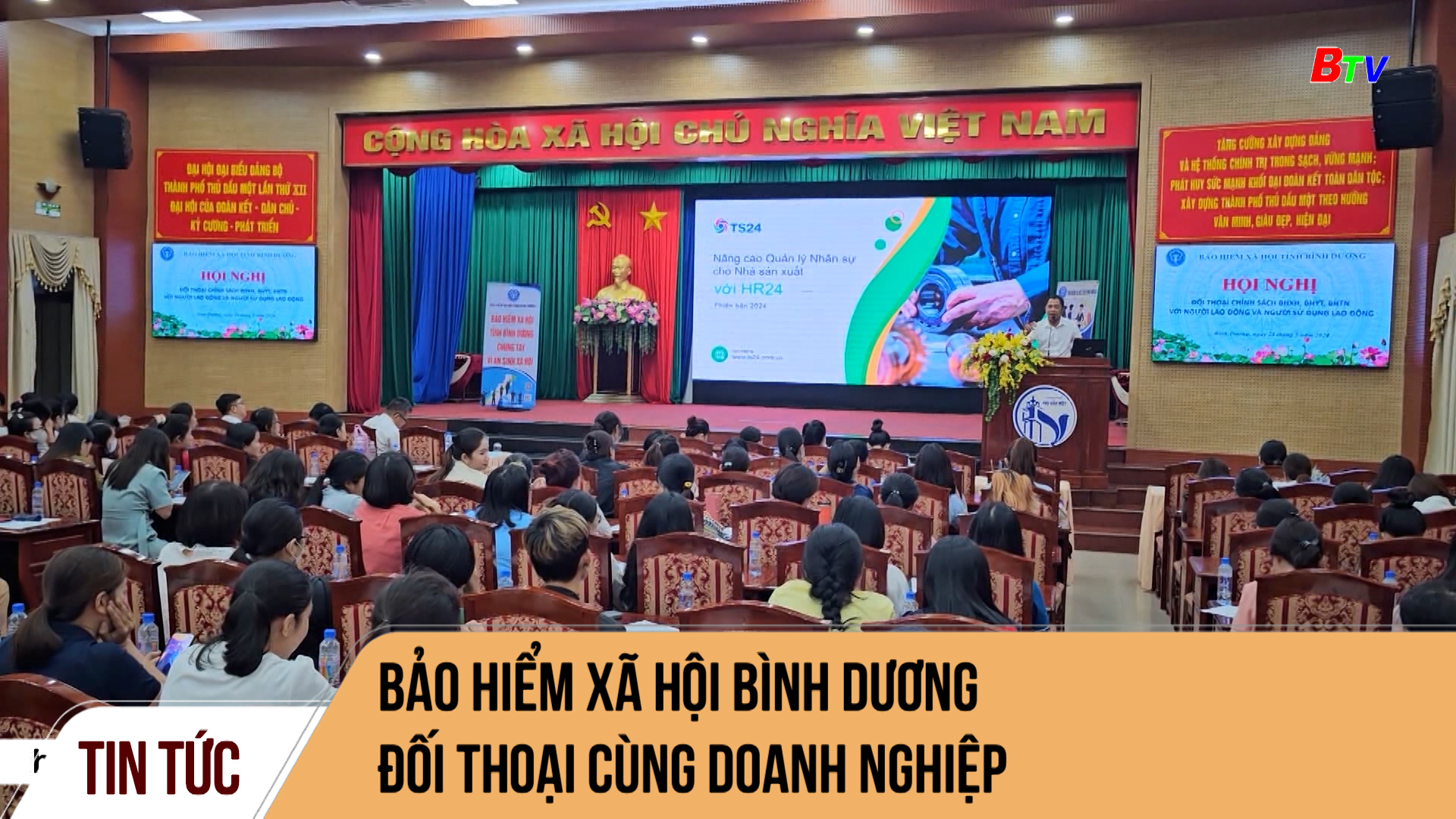 Bảo hiểm xã hội Bình Dương đối thoại cùng doanh nghiệp